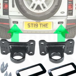 Dráttaraugu aftan Defender 2020- Sett